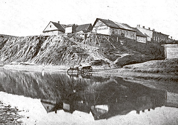 Выгляд мінскага замчышча ў пачатку ХХ стагоддзя