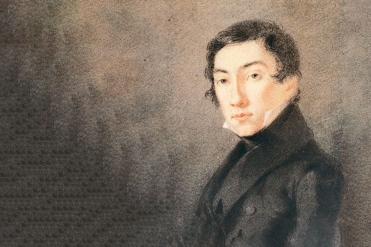 Партрэт Юліяна Корсака. Валенцій Ваньковіч, 1830